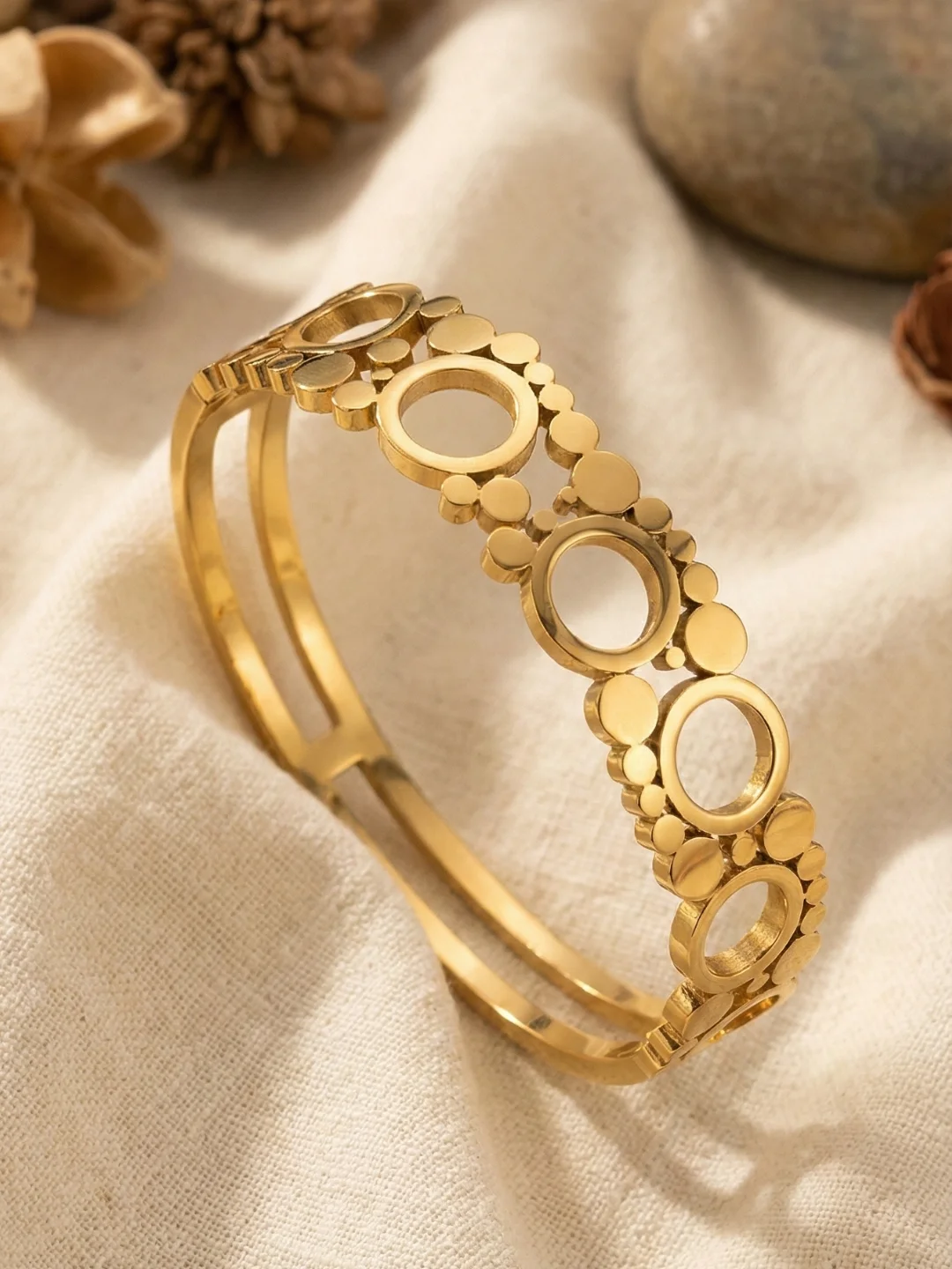Gold-Plated Fashion Bracelet