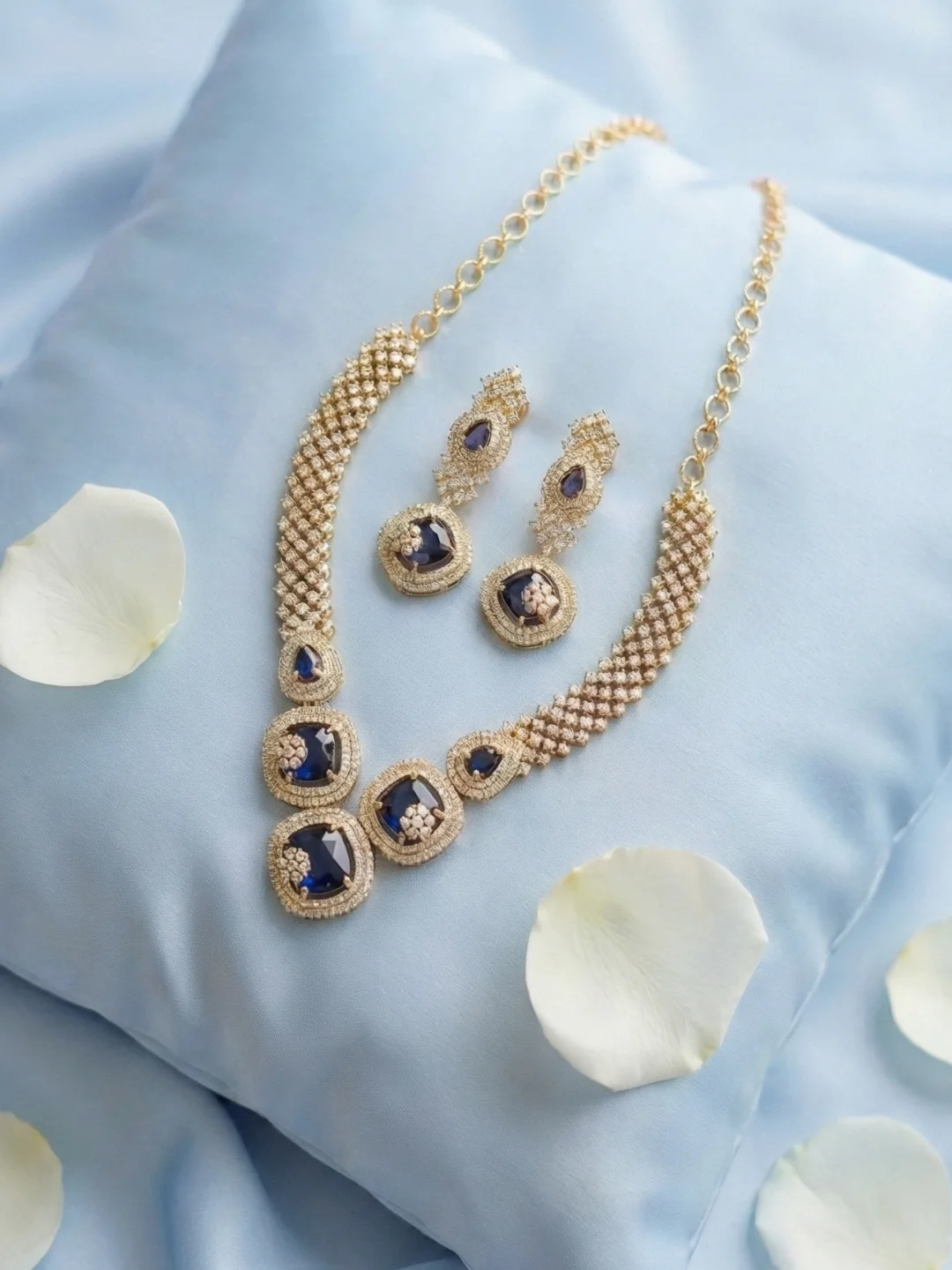 Victorian-style AD Jewellery Set