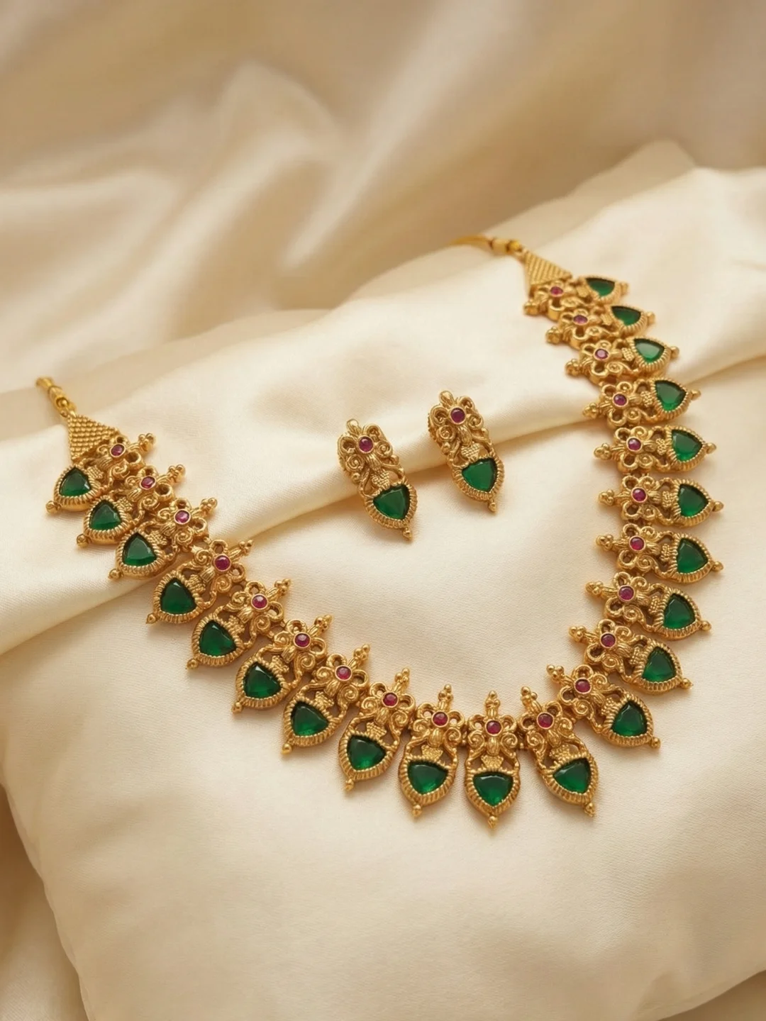 Gold-Toned Palakka Eternal Heritage Charm Set